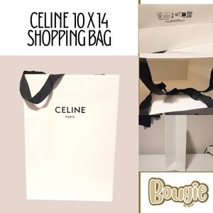 CELINE Shopping Bag 10 x 14 inches | Authentic Store Packaging